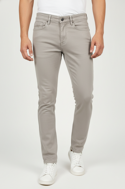 Premium Beige - Narrow Fit Jeans For Men AT-JEANS 251138451