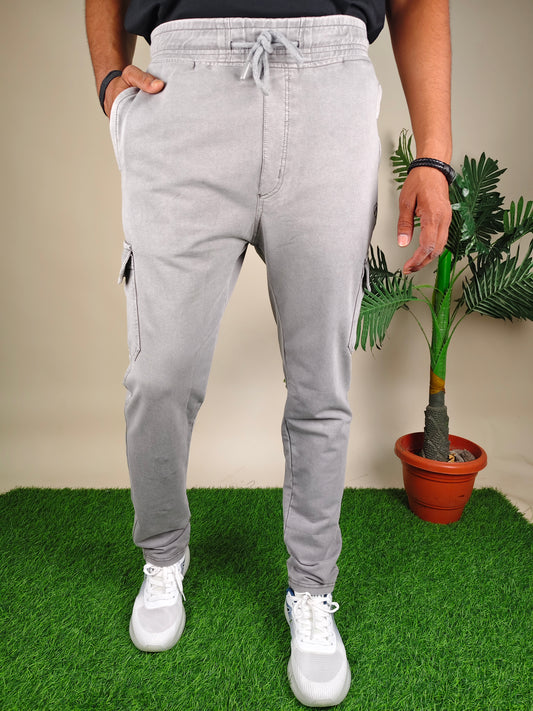Mens  Lgrey Colour Sulphur Plain Trackpant – Stylish & Comfortable