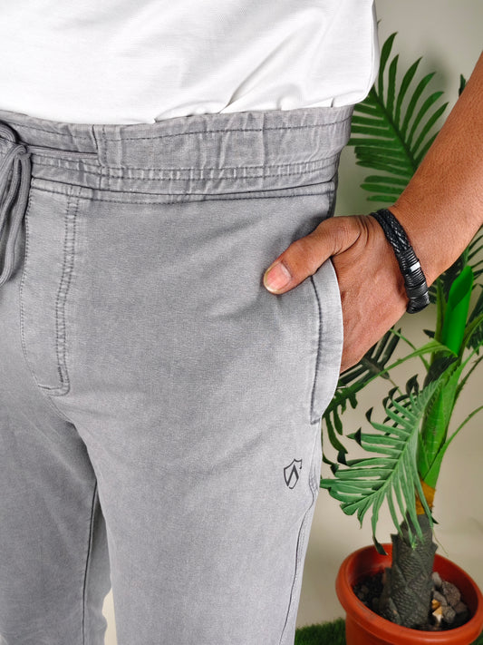 Mens  Lgrey Colour Sulphur Plain Trackpant – Stylish & Comfortable