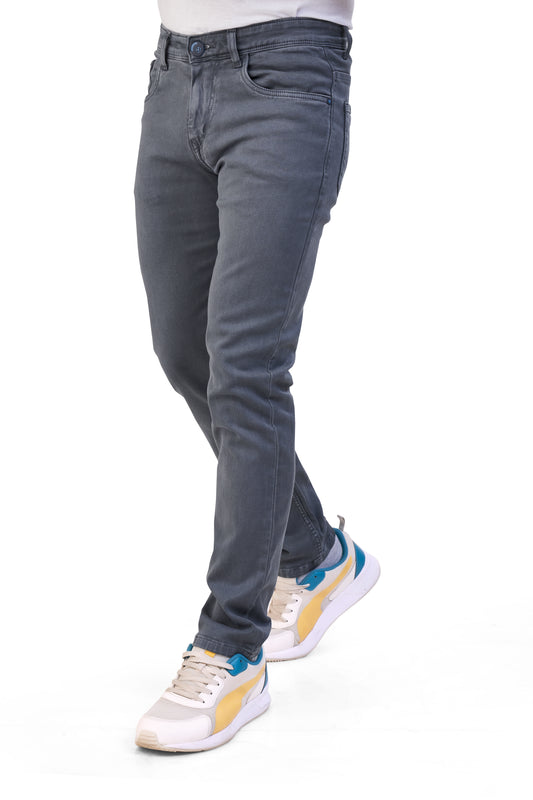GREY SULPHUR PLAIN JEANS