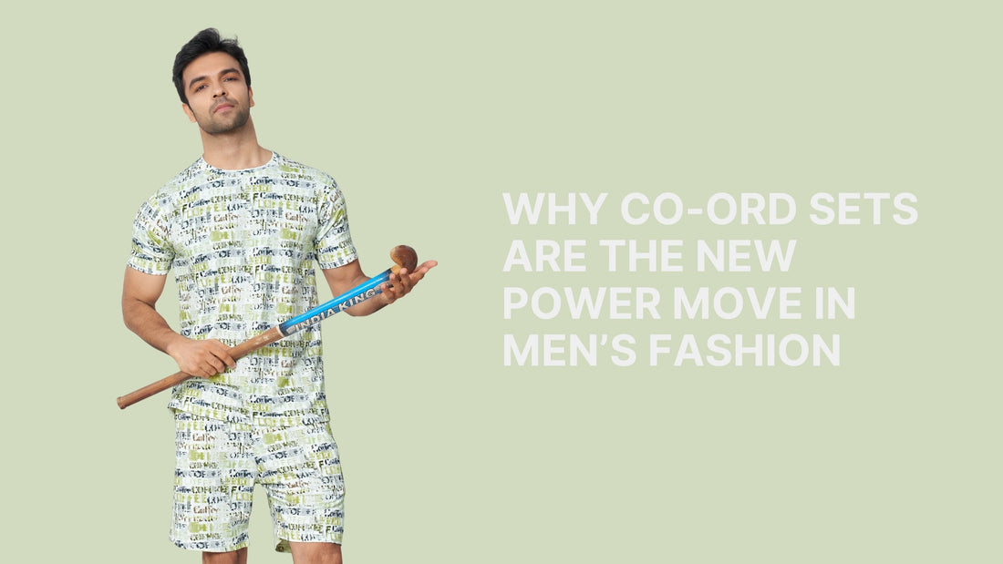 Why Co-ord Sets Are the New Power Move in Men’s Fashion