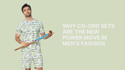 Why Co-ord Sets Are the New Power Move in Men’s Fashion