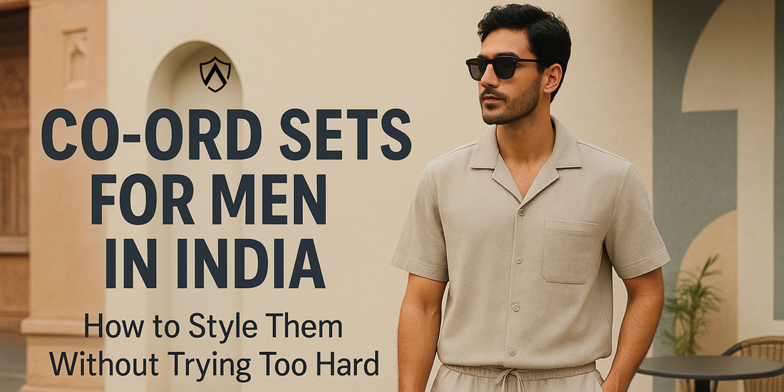 Co-ord Sets for Men in India: How to Style Them Without Trying Too Hard