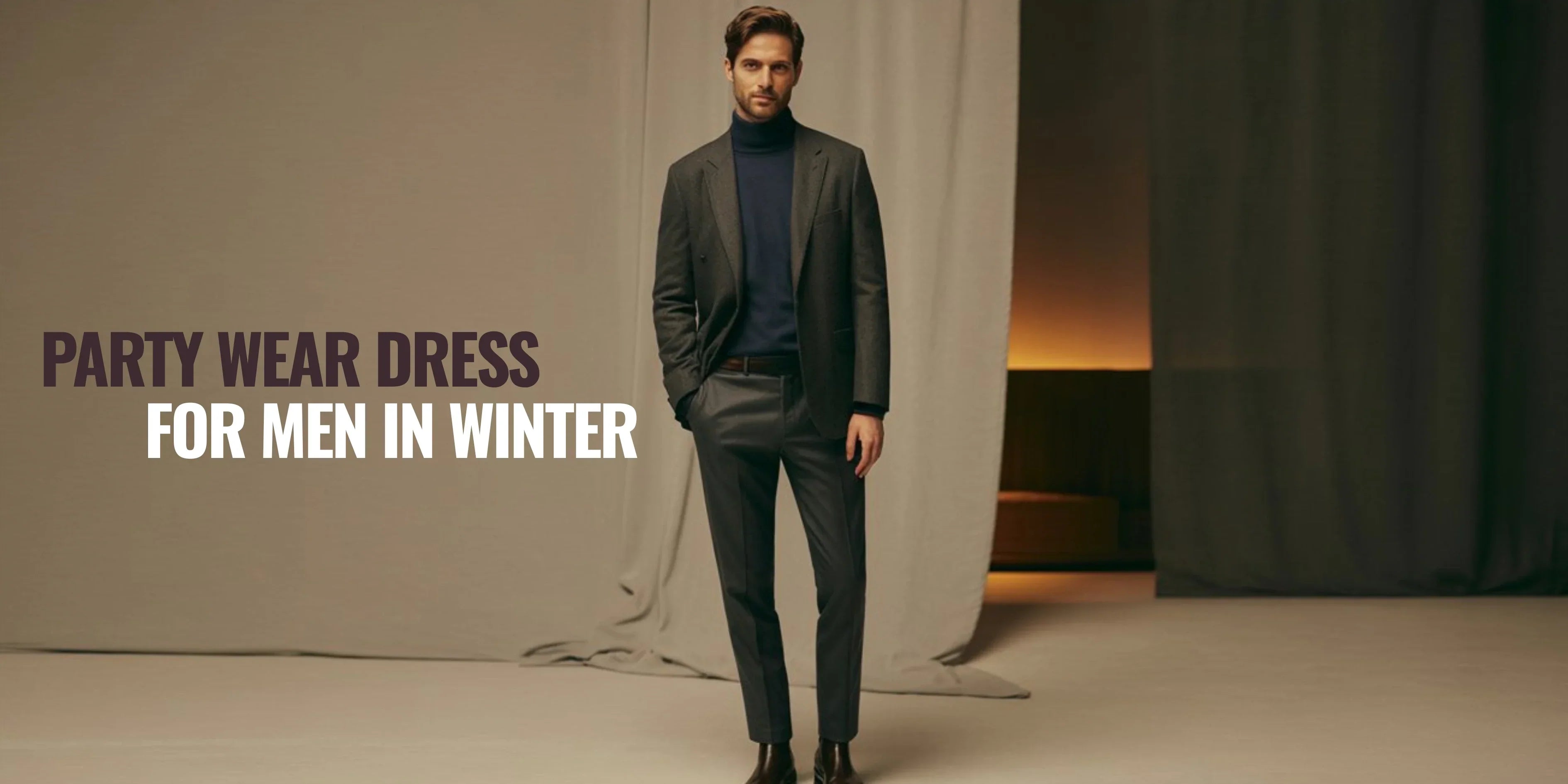 Party Wear Dress for Men in Winter That Looks Stylish & Comfortable ...