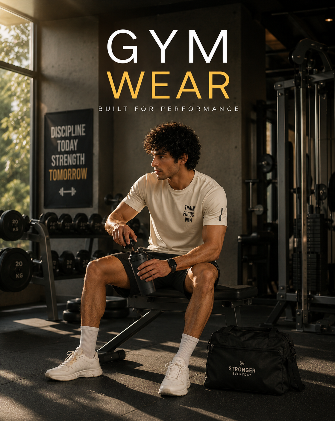 Upgrade your fitness wardrobe with our premium Gym Wear collection, designed for comfort, flexibility, and performance.