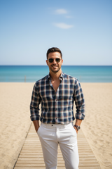 Soft Cotton Red Color Checkered Shirt | Essential Summer Casuals-241139914