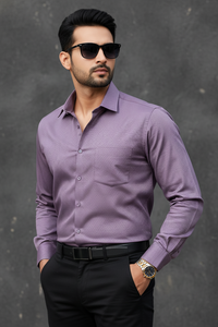 Atlance Classic Onion Solid Formal Shirt - Slim Fit-FRMTEXT