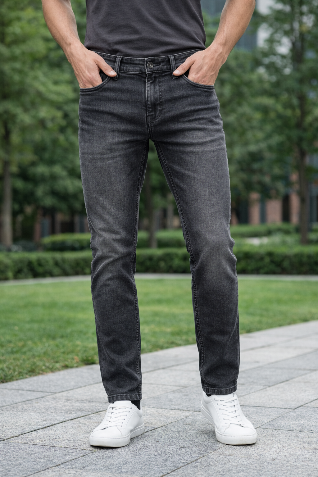 Men Carbon Narrow Fit Jeans | Classic 3999