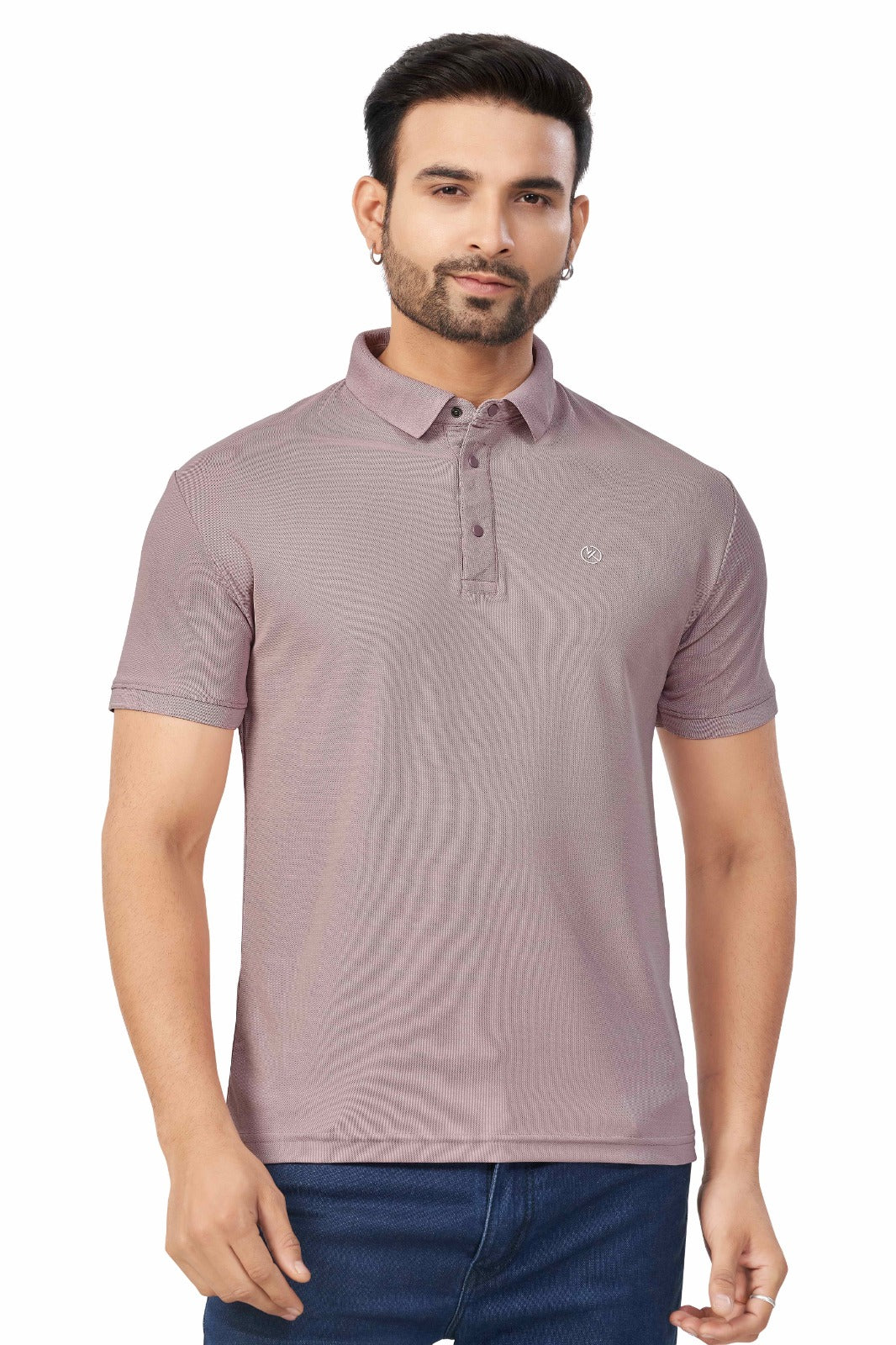 Onion Plain Collar T-Shirt | Half Sleeve Sinker Fabric | Casual & Sports Wear