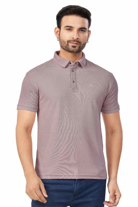 Onion Plain Collar T-Shirt | Half Sleeve Sinker Fabric | Casual & Sports Wear