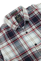 Red Checks Cotton Shirt for Men - Stylish Multi-Color FABCK