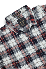 Premium Red Checkered Full Sleeve Shirt - Smart Casual Collection | Atlance FABCK
