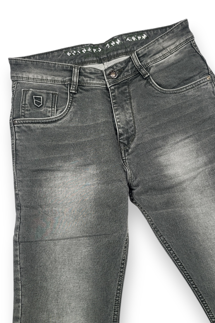 Men Olive Ankle Fit Jeans | Classic Denim 3999