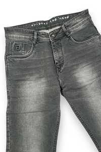 Men Olive Ankle Fit Jeans | Classic Denim 3999