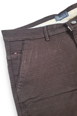 Men Premium Coffee Structured Chinos - Textured STAR