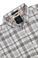 Grey Check Shirt for Men – Premium Casual Collection WON