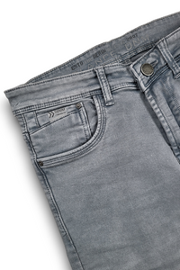 Narrow Fit Light Grey Jeans for Men | Premium Quality Denim | ATPNF56