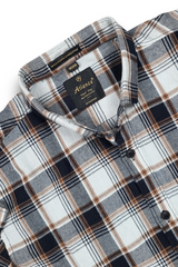 Stylish Check Shirt for Men | White Brown Black | Casual Smart Look FABCK