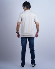 GREY COLOR PLAIN ROUND NECK T-SHIRT