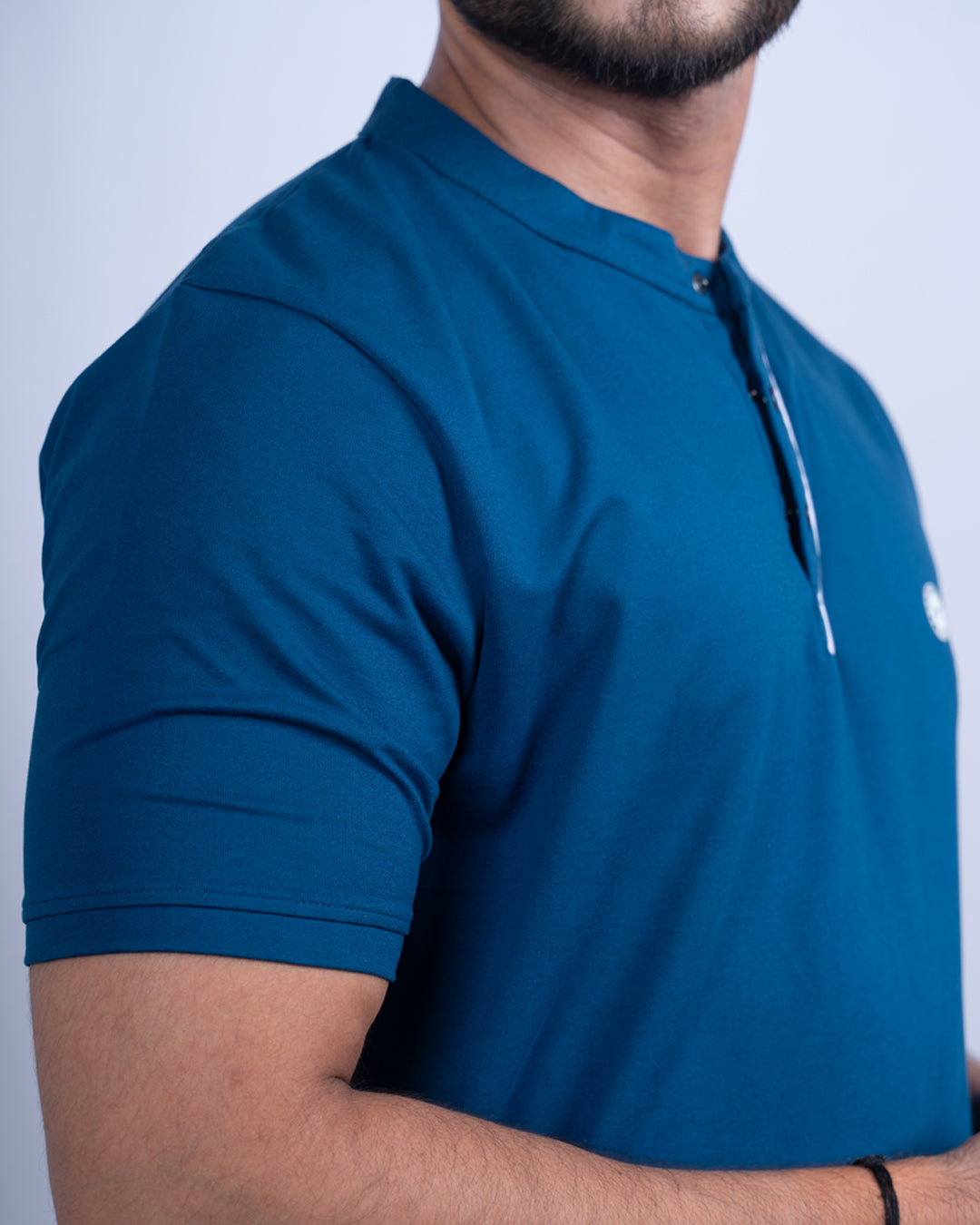 BLUE COLOR  PLAIN ROUND NECK T-SHIRT