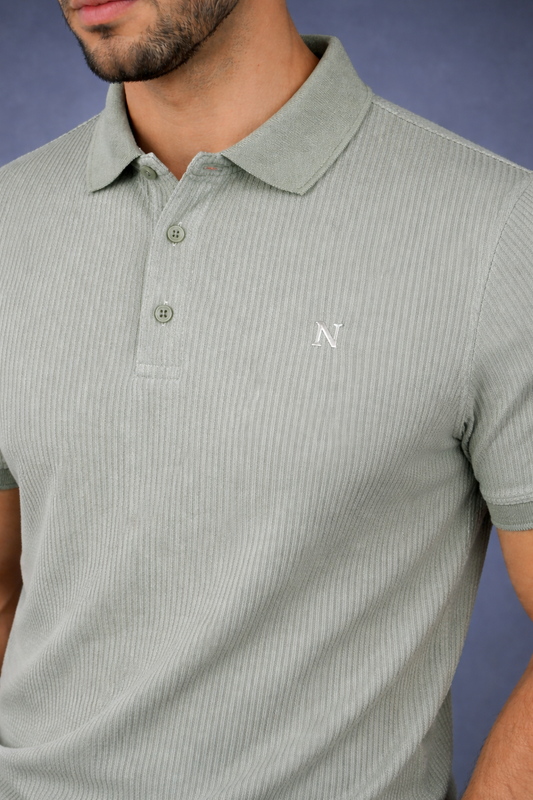 Men Pista Striped Polo T-Shirt | Modern Casual Style 261023952