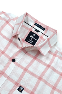 Men Onion Checks Shirt – Trendy and Comfortable Casual Wear OXFORD 261049715