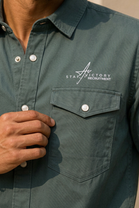Men Plain Cotton Dark Pista Full Sleeve Shirt | Casual Button Down Shirt with Pockets SC-1972