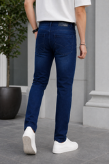 Men Blue Ankle Fit Jeans | Premium Denim  JCK-93