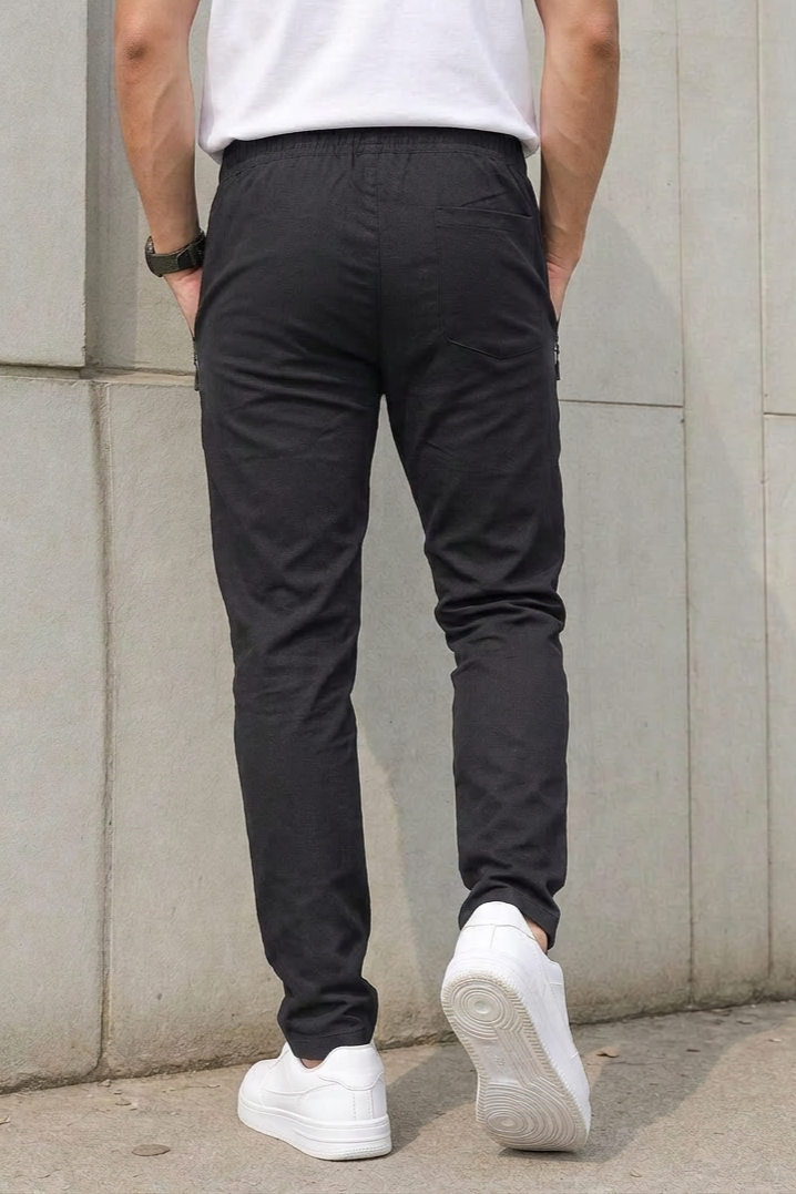 Men Premium Black Track Pant | Sports & Stylish Fit KL-63