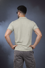 Men Lemon Striped Polo T-Shirt | Modern Casual Style 261023952