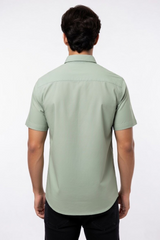 Men Casual Pista Short Sleeve Shirt - Cotton Comfort 261049774