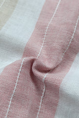 Men Pink Striped Shirt Outfit – Modern Street Style Look 261049715