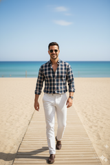 Soft Cotton Red Color Checkered Shirt | Essential Summer Casuals-241139914