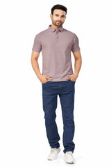 Onion Plain Collar T-Shirt | Half Sleeve Sinker Fabric | Casual & Sports Wear