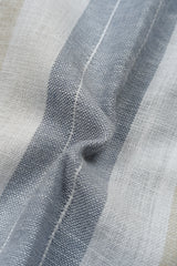 Men Grey Striped Shirt Outfit – Modern Street Style Look 261049715