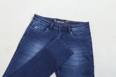 BLUE COLOR DENIM WASH JEANS