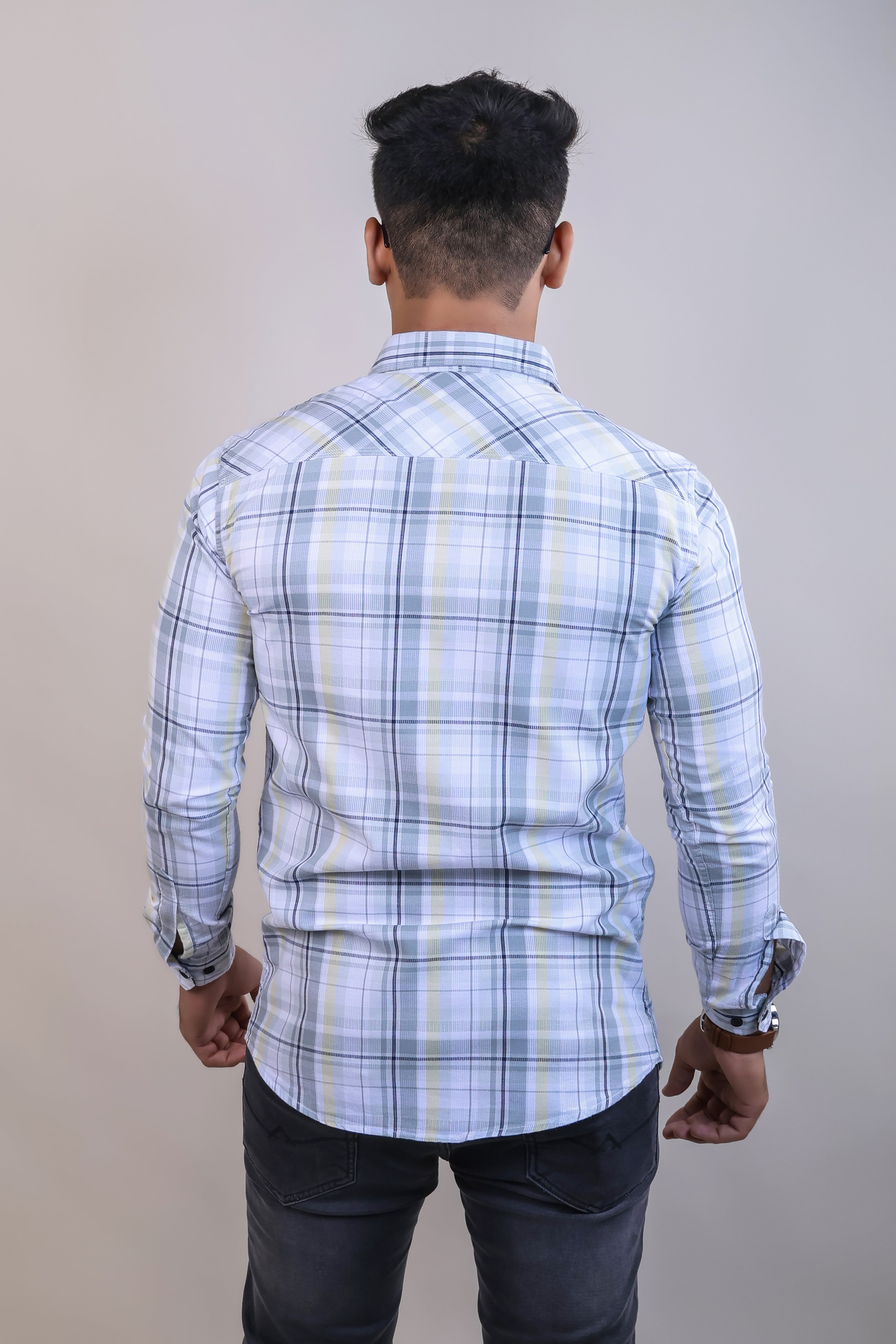 PISTA COLOR CHECKS CASUAL SHIRT