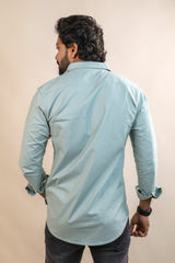 PISTA COLOR PLAIN CASUAL SHIRT