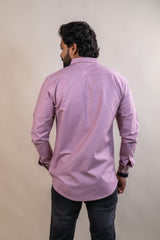 ONION COLOR PLAIN CASUAL SHIRT