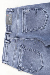 GREY COLOR DENIM WASH JEANS