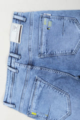 SKYBLUE COLOR DENIM WASH JEANS