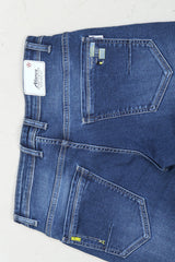 BLUE COLOR DENIM WASH JEANS