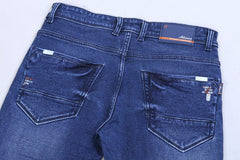 BLUE COLOR DENIM WASH JEANS