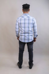 PISTA COLOR CHECKS CASUAL SHIRT