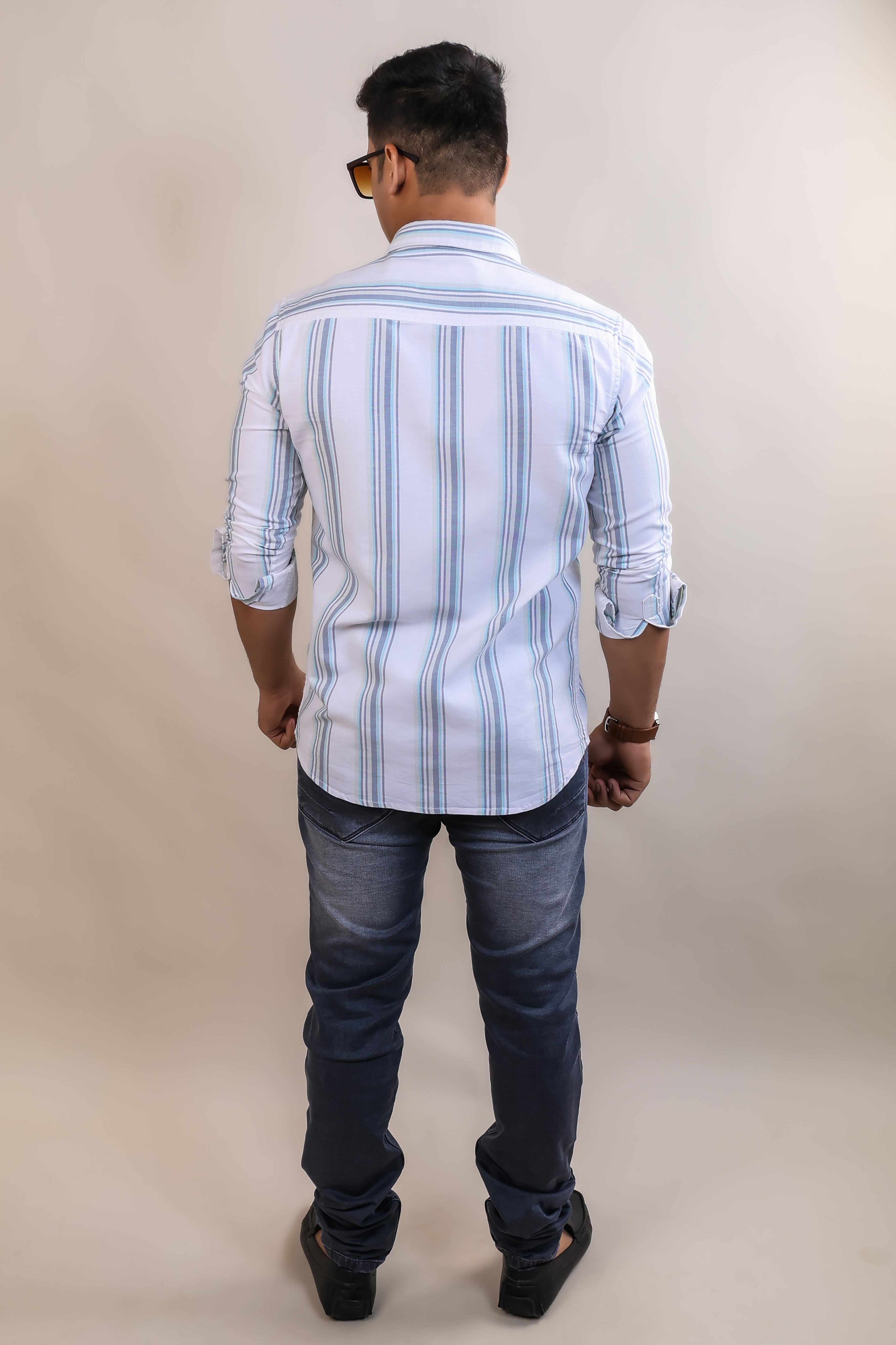 FIROZI COLOR LINING CASUAL SHIRT