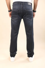 BLACK COLOR DENIM WASH JEANS