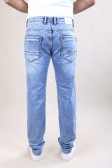 SKYBLUE COLOR DENIM WASH JEANS