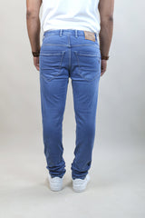 SKYBLUE COLOR DENIM PLAIN JEANS