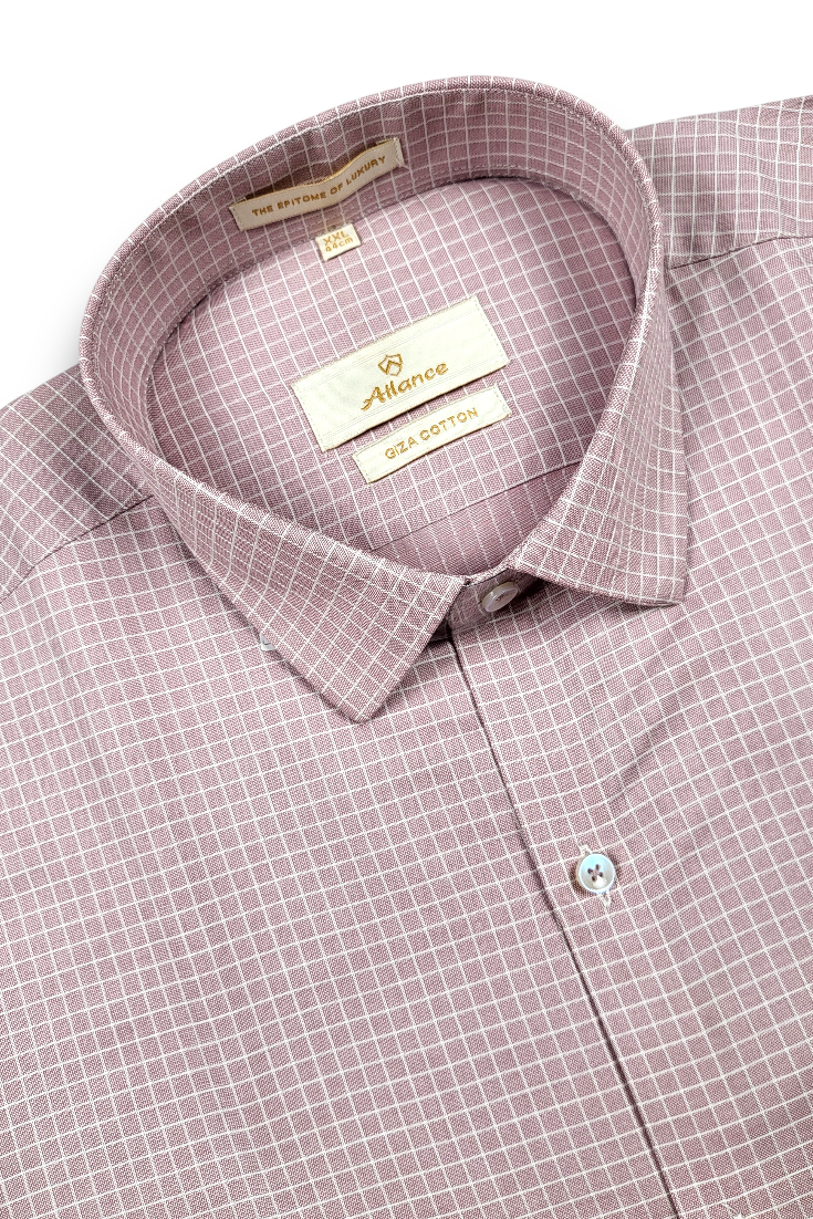 Atlance Onion Check Shirt for Men – Elegant & Trendy Formal Wear-FRMCHECKS