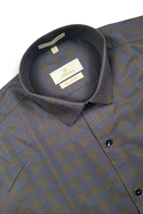 Atlance Dark Grey Men Formal Shirt – Stylish & Premium Formal Wear-FRM